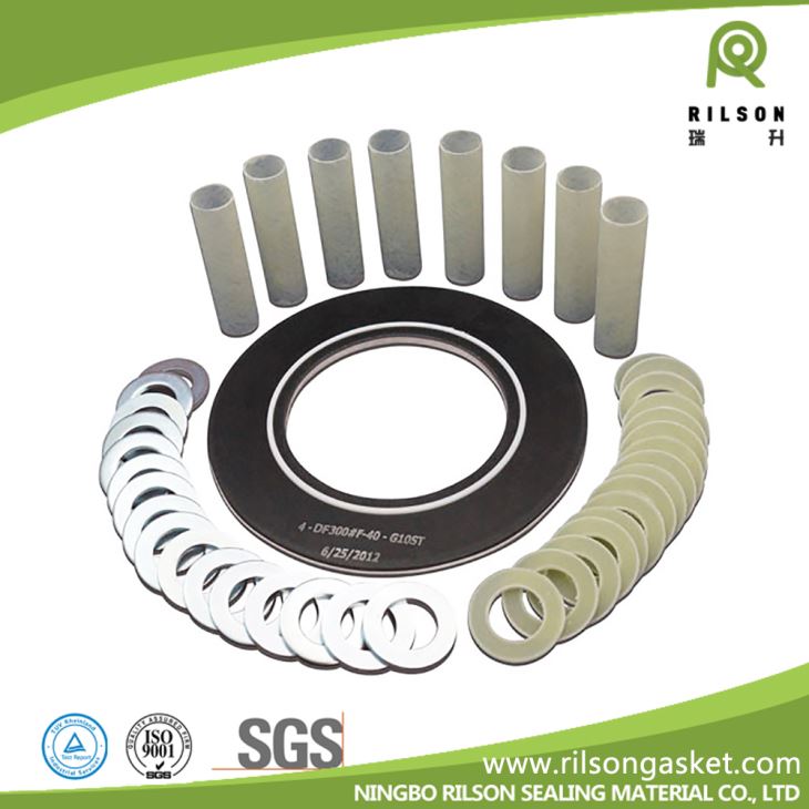 Flange Insulation Kit with SS316L Gasket 宁波瑞升密封材料有限公司